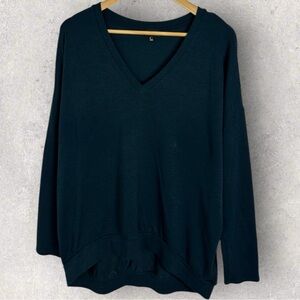 Aritzia Wilfred Free Devinette Lightweight Sweater Top Womens‎ Size Large Green